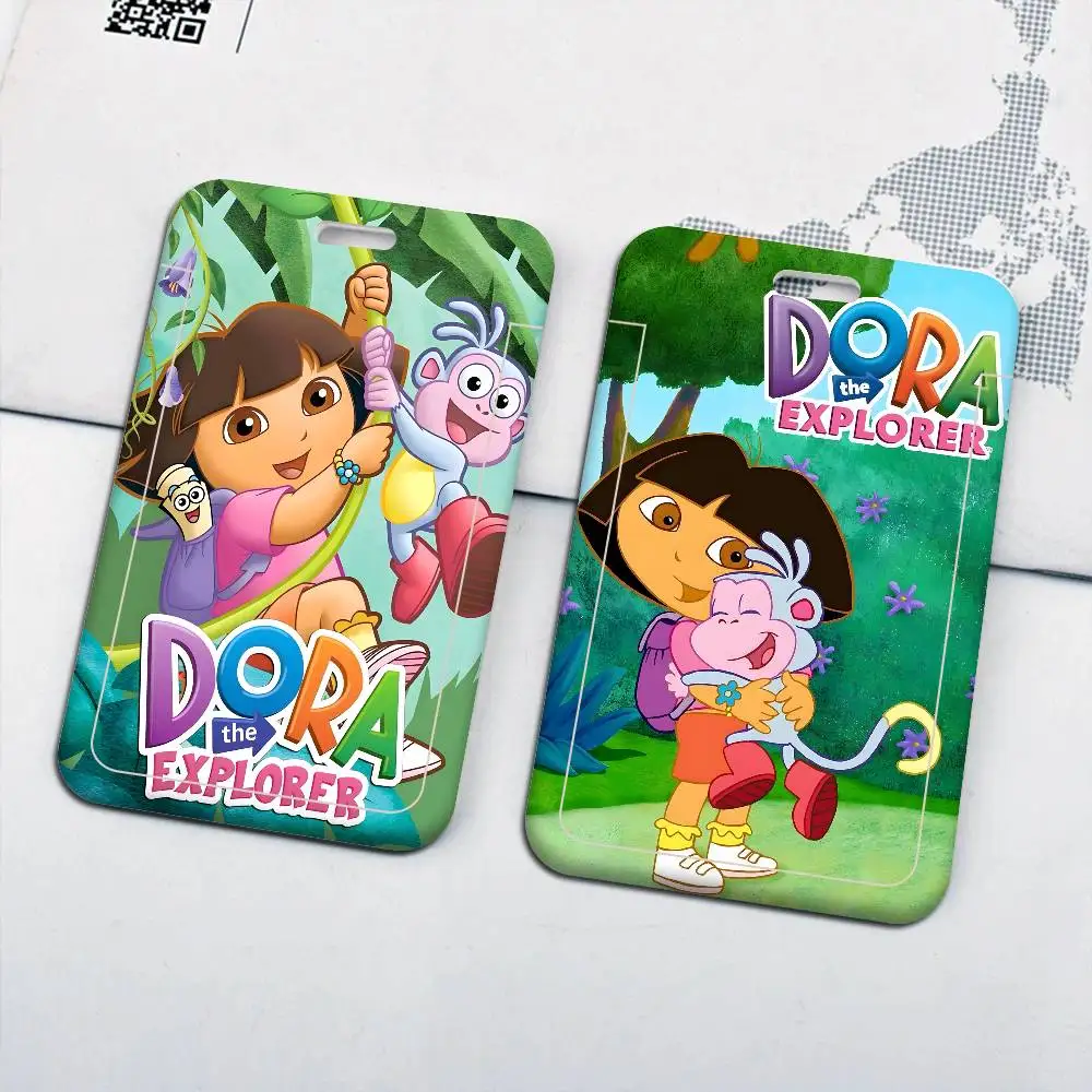 

Ремешок-держатель Dora The Explorer для ключей, карт, пропусков и бейджей, аксессуар для ключей
