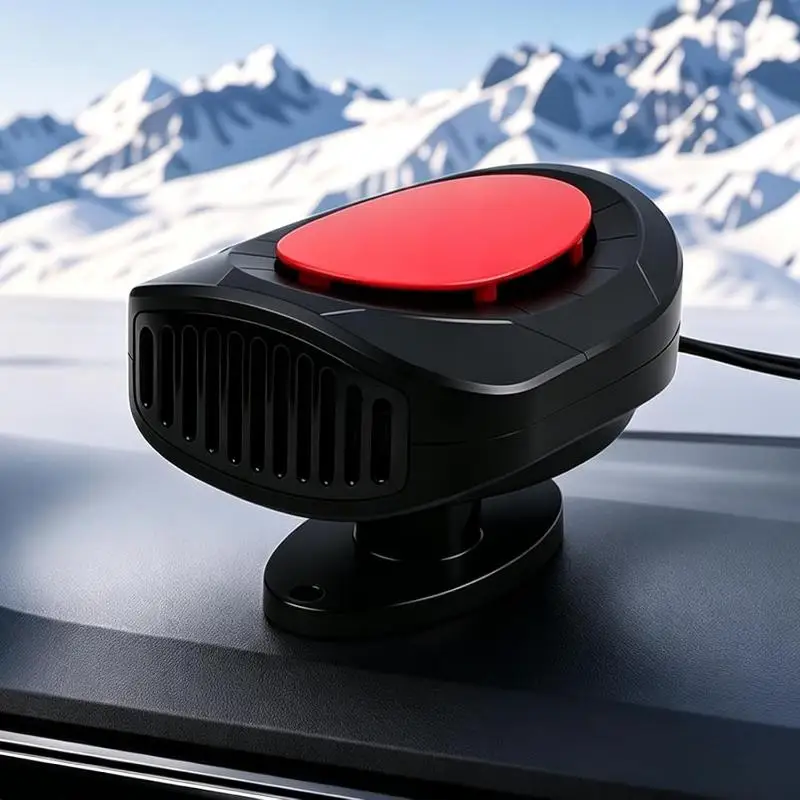 12V Car Fast Heating Heater Windshield Defroster Demister Plug-in for Winter Auto Driving Use