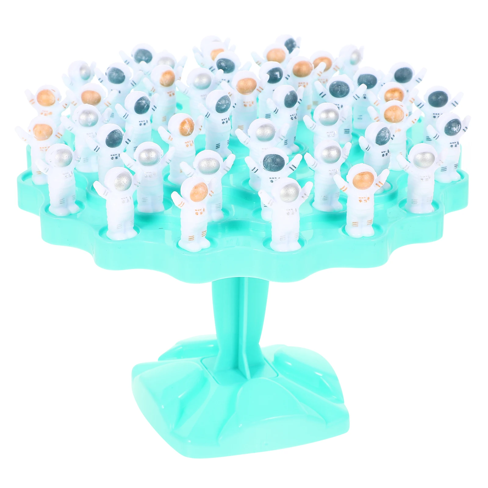 

1 Set Astronauts Stackable Blocks For Kids Balance Learning Game Montessori Style Educational Building Sets Plastic Toddler