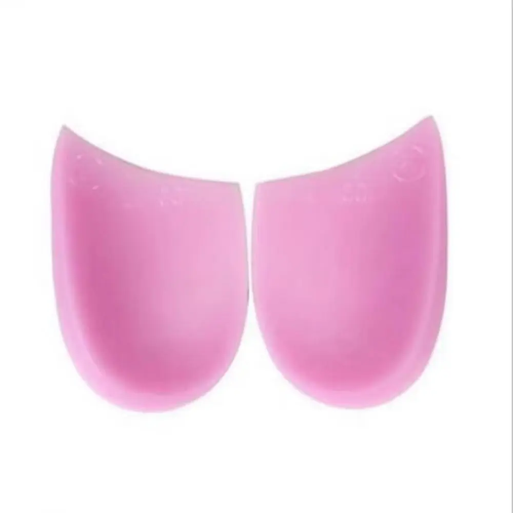 Silicone Gel Orthopedic Insoles Medial Lateral Arch Support Heel O/X Legs Corrective Insoles Flexible Valgus Varus Correction