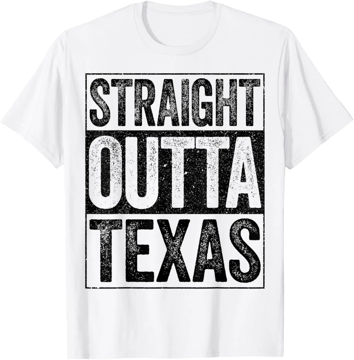 

Straight Outta Texas T-Shirt TX State Gift Shirt