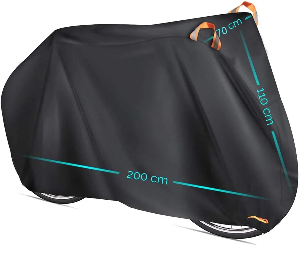 Bicycle Cover Bike Rain Cover 210D Oxford 110x200cm Dust Cover Sun Protection Sunshade MTB Mountain Bike Motorcycle All Seasons