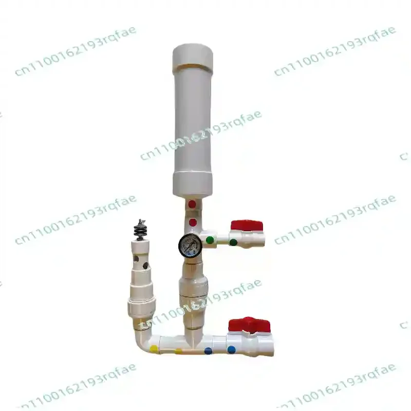 

Self-pickup water without oil or electricity PVC water hammer pump