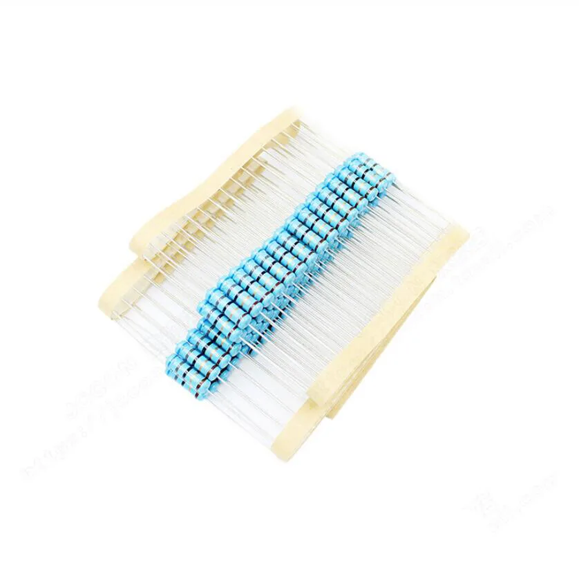 20pcs 2W 1% Metal film Five-ring resistor Full Range of Values 0.1R to 4.7M