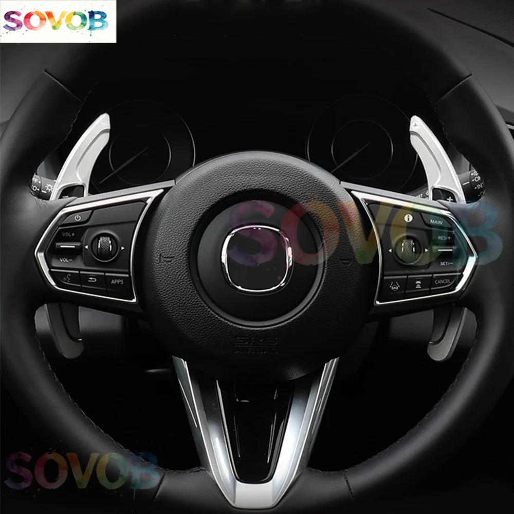 For Honda LEGEND Acura ILX TL TLX RLX RDX MDX ZDX TSX Sport Wagon Car Steering Wheel Paddle Shift Extension Shifters DSG Sticker