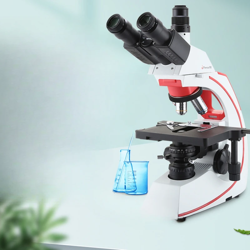 

Three eye high-definition biological microscope BMC533-ICCF1600X Pet Hospital Research Unlimited Distance