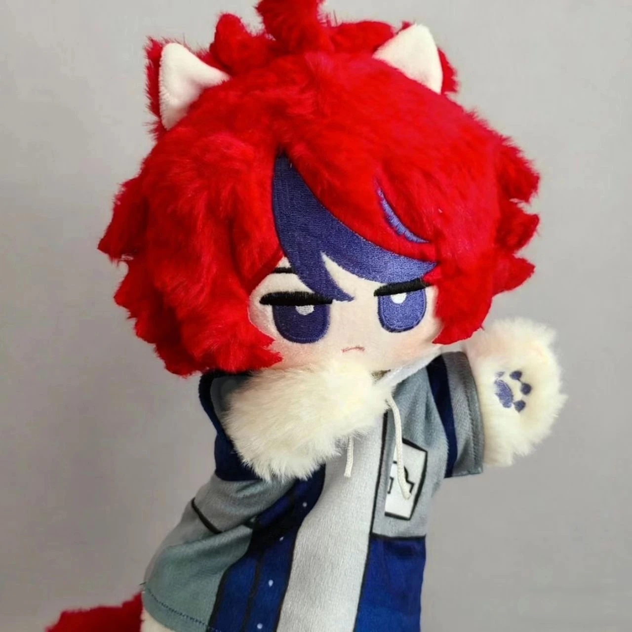25cm Hand Puppet Anime Aotuki Eito Sumino Takumi Cosplay Plush Doll Cartoon Anime Movable Finger Toys Props Halloween Gift xmas