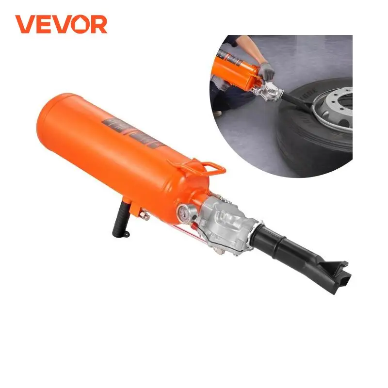 VEVOR-Handheld pneu grânulo assento, Air Blaster, portátil pneu Inflator ferramenta para caminhão, Bazooka atualizado, 120 PSI, 8L, 9L