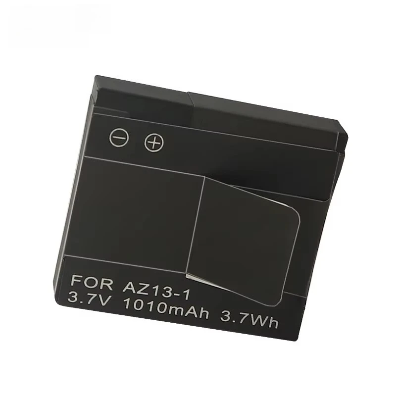 Popular 1010mAh 3.7V Rechargeable Battery Pack AZ13-1 for Xiaoyi Action Camera