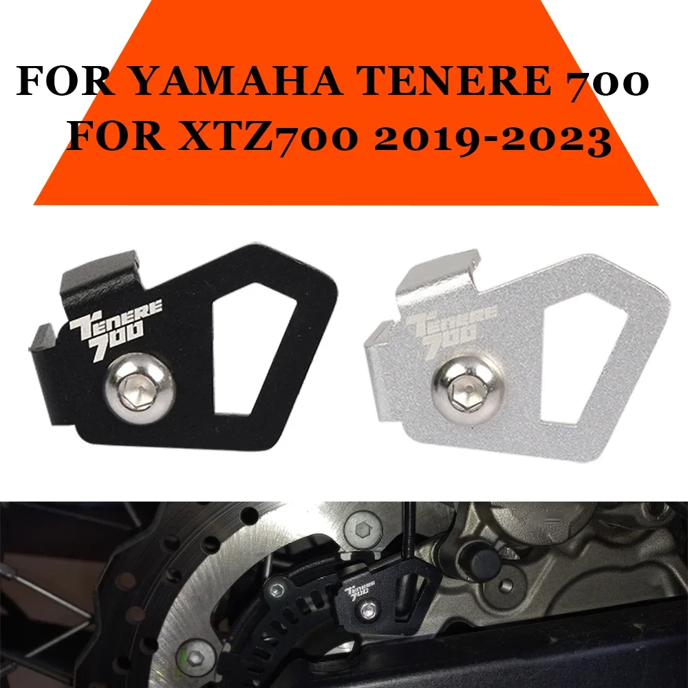 Für Yamaha TENERE700 Tenere 700 T7 T7 Motorrad Zubehör Hinten ABS Sensor Schutz Abdeckung Schutz 2019 2020 2021 2022 2023