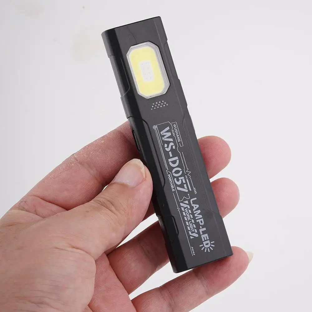 Warsun LED Multi-functional Flashlight Type-C Rechargeable 550Lm Portable Mini Torch Light Pocket Lantern Flood Work Light