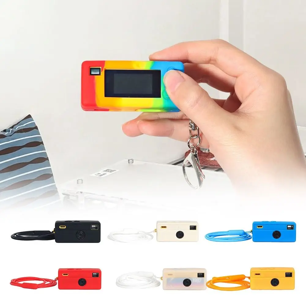 New Silicone For Kodak Charmera Case Scratch Resistant Soft Case With Lanyard Keychain Camera Protection Cover