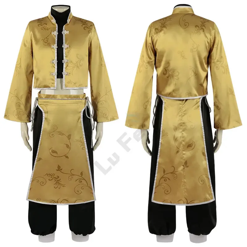 

Anime Blue Lock Bachira Cosplay China Costume Kung Fu Tang Suit Wig Rose Net Sythetic Fibers Adjustable Size Gift Partyv;2,r'6;t