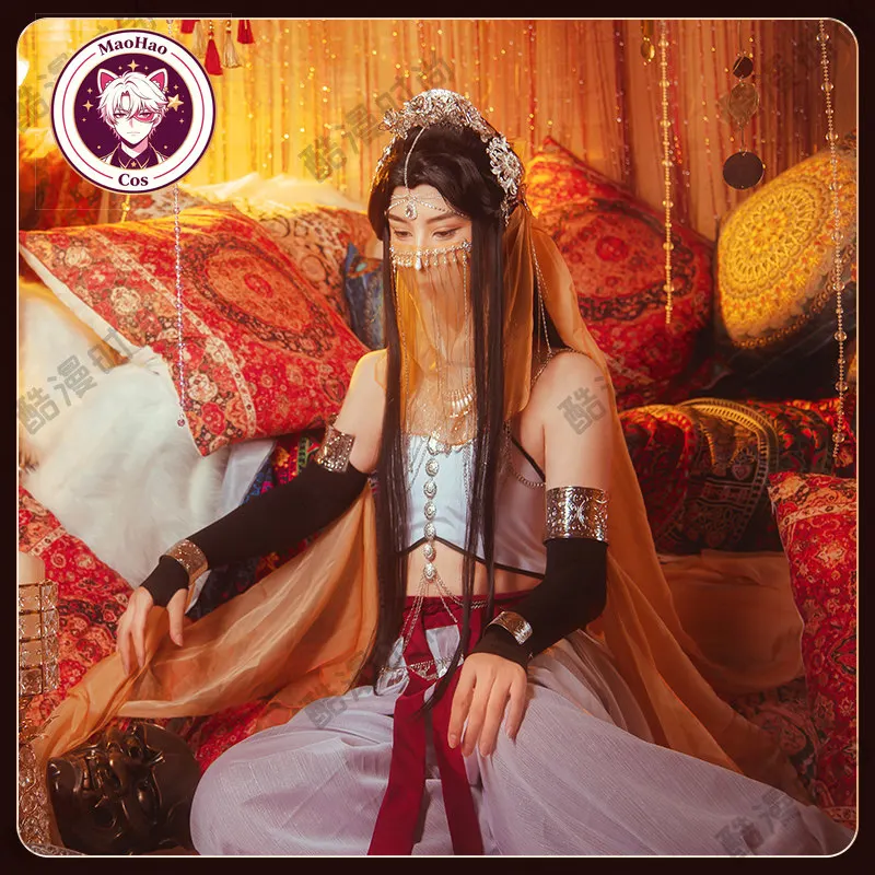 Heaven Official's Blessing Xie Lian Cosplay Costume Enter Loulan Derivative Western Regions Songstress Women Cosplay Outfit Set