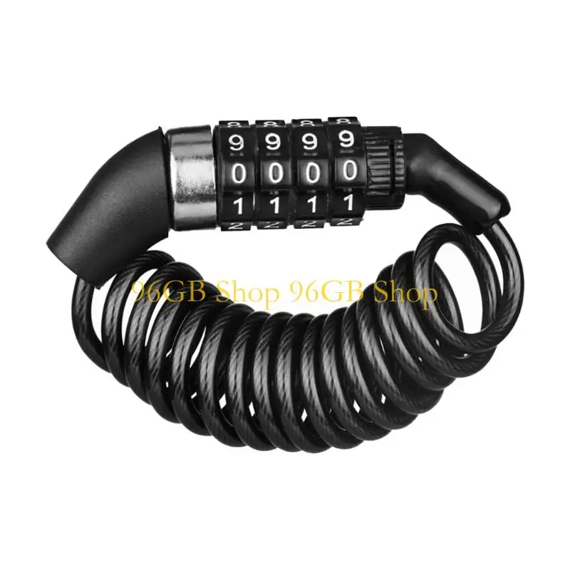 

Легкий замок безопасности для шлемов, 96 ГБ, с регулируемым отверстием, прочный комбинированный замок для поездок на работу и на