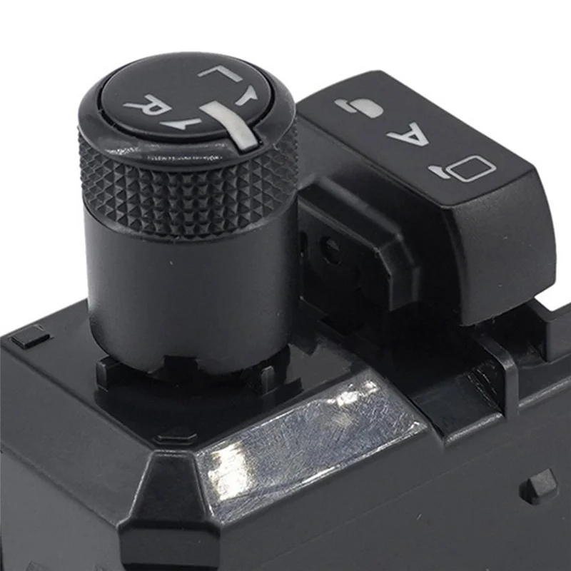 

NEW-1 PCS Car Rearview Mirror Master View Adjust Switch Button Car Accessory Black For Toyota Hilux Revo 2015-2020