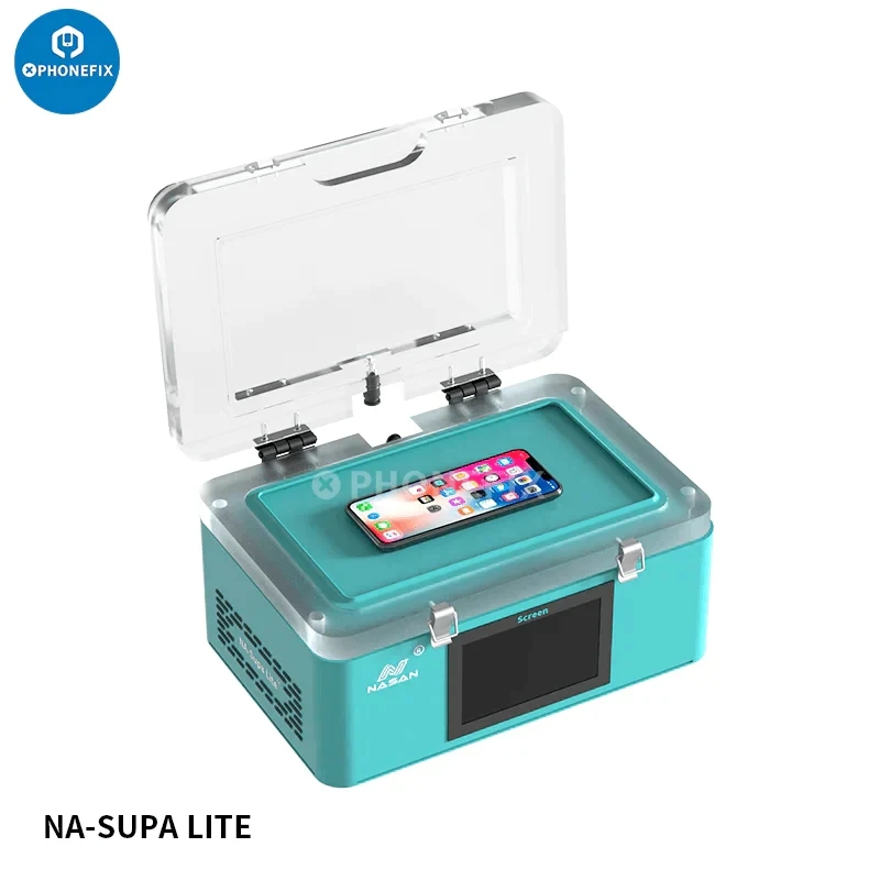 

NASAN NA-SUPA LITE MAX LCD Vacuum Laminator Air Bubble Removal Machine For iPhone iPad Screen Laminating Defoaming Refurbishment