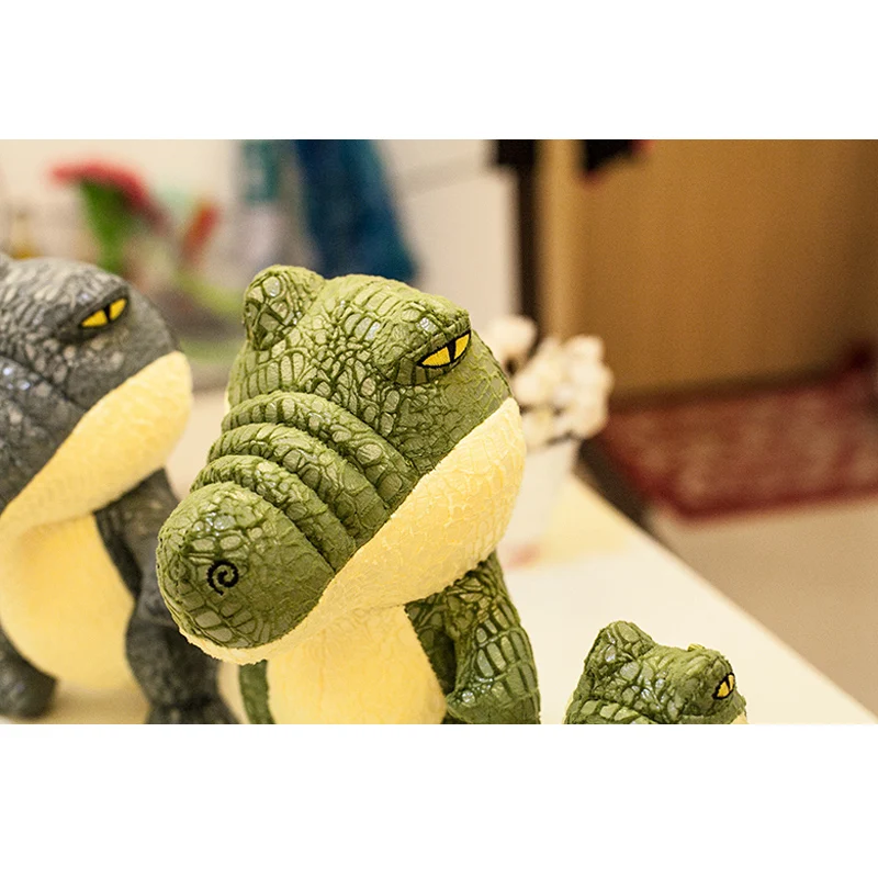 Kawaii crocodilo chaveiro macio brinquedo de pelúcia chaveiro animal de pelúcia bonito mochila decoração melhores presentes de aniversário para crianças menina menino