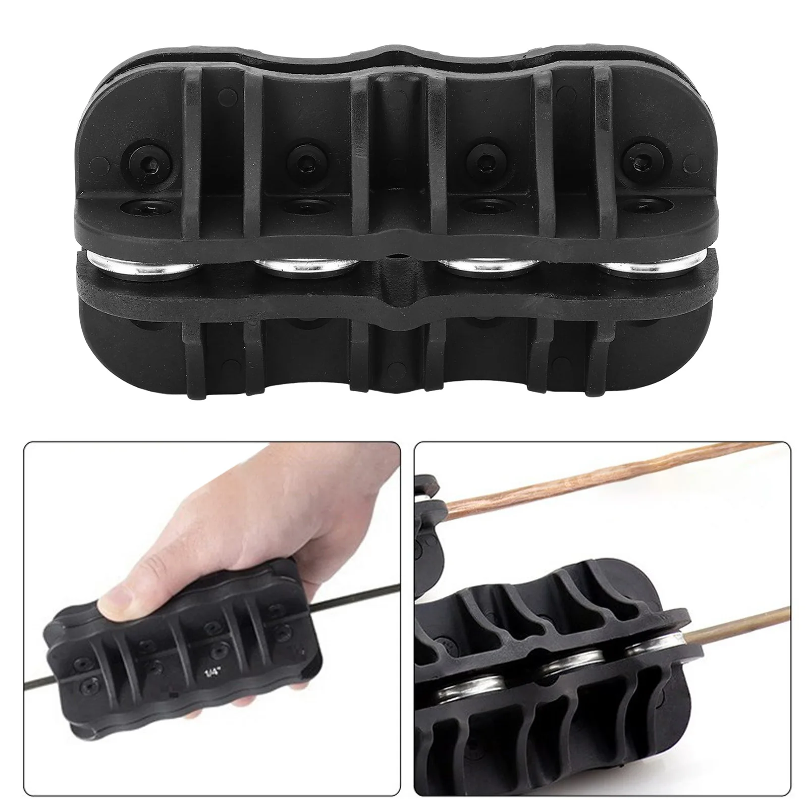 

6mm Handheld Tubing Straightener Metal Pipe Straightening Tool for Stainless Steel Copper Aluminum Tubes Metal Tube Straightener