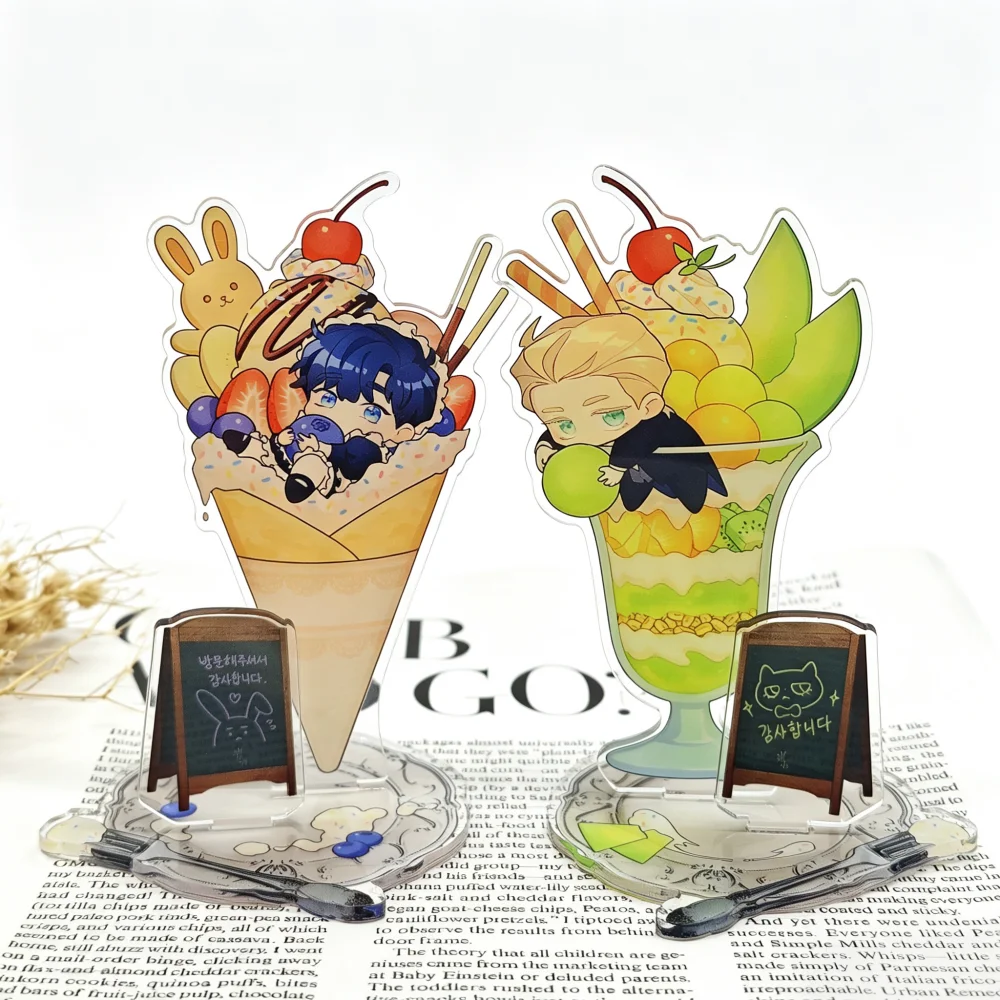 Anime A Tree Without Roots Yang Ilwoo Kang Yun Master-Peace Joo Incheol Cosplay Standing Plate Acrylic Stand Desktop Accessory