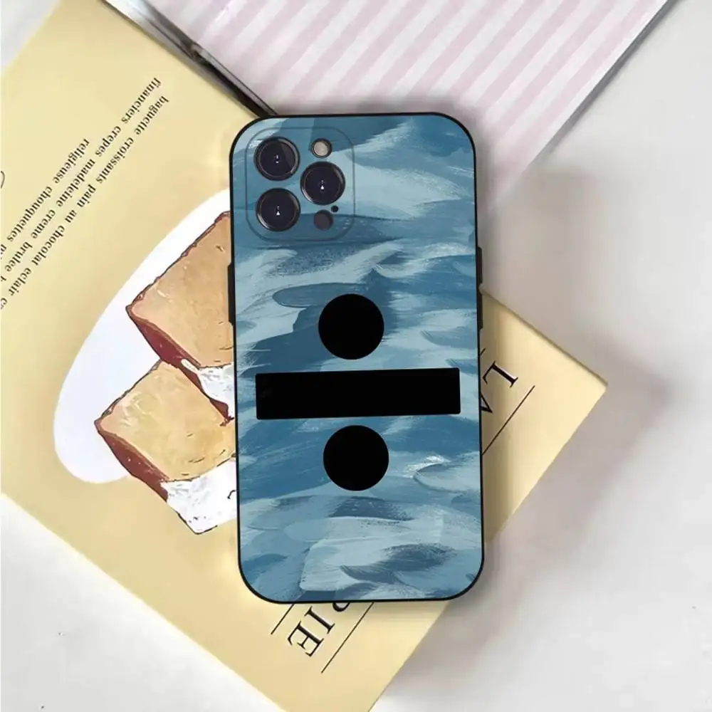Funda de teléfono E-Ed Sheeran UK Singer para iPhone 17,16,15,14,13,12,Pro,Max,Plus,E,SE4,Air,Mini cubierta suave negra
