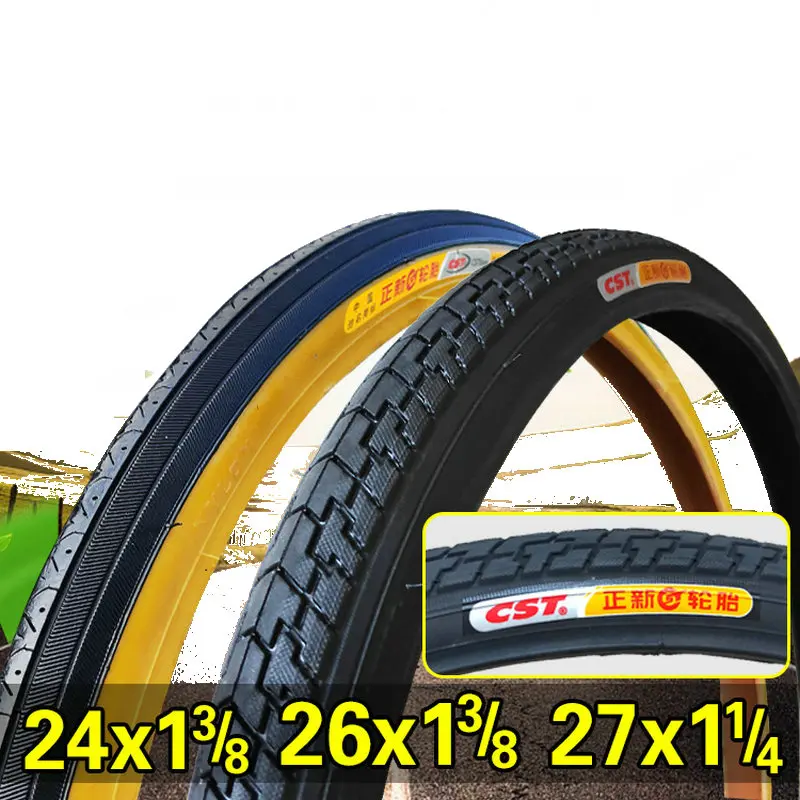 Tires 20/22/24 X1 3/8 26/28 1/2x1 27x1 1/4 1.35 22 20 24 or 26 28 Electric Bike Inside and Outside Tires, 1PCS