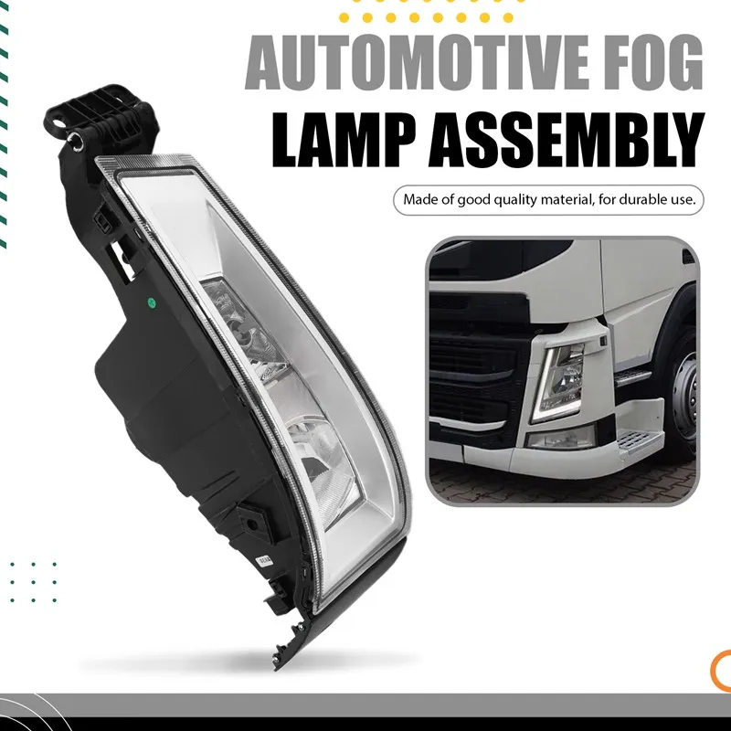

84186279 Fog Lamp Assembly Dual Hole Fog Light Adapt H7 Bulb for FH16/FM460/FM420/FM500/FM540 Without Bulb Left