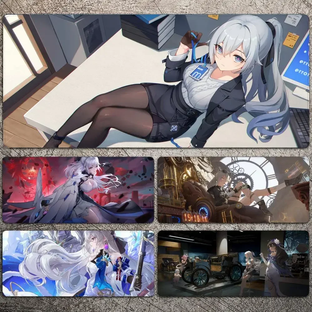 

Bronya Zaychik Honkai Star Rail Mousepad Large Gaming Mouse Pad LockEdge Thickened Computer Keyboard Table Desk Mat