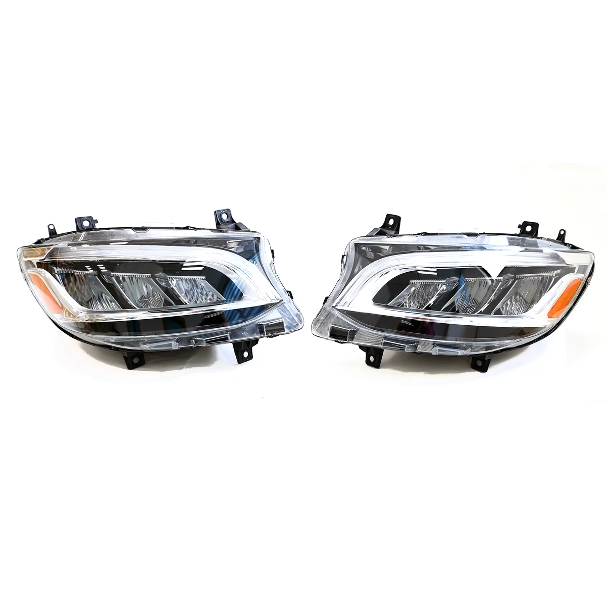 High Quality LED Headlights for Mercedes benz Sprinter W907 2018 2019 2020 2021 2022 2023 2024 Year Perfect Fitment