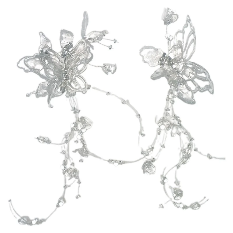 

2pcs Decorative Festival Hairpin Dark Lolitas Styles Hairpin Elegant Comfortable