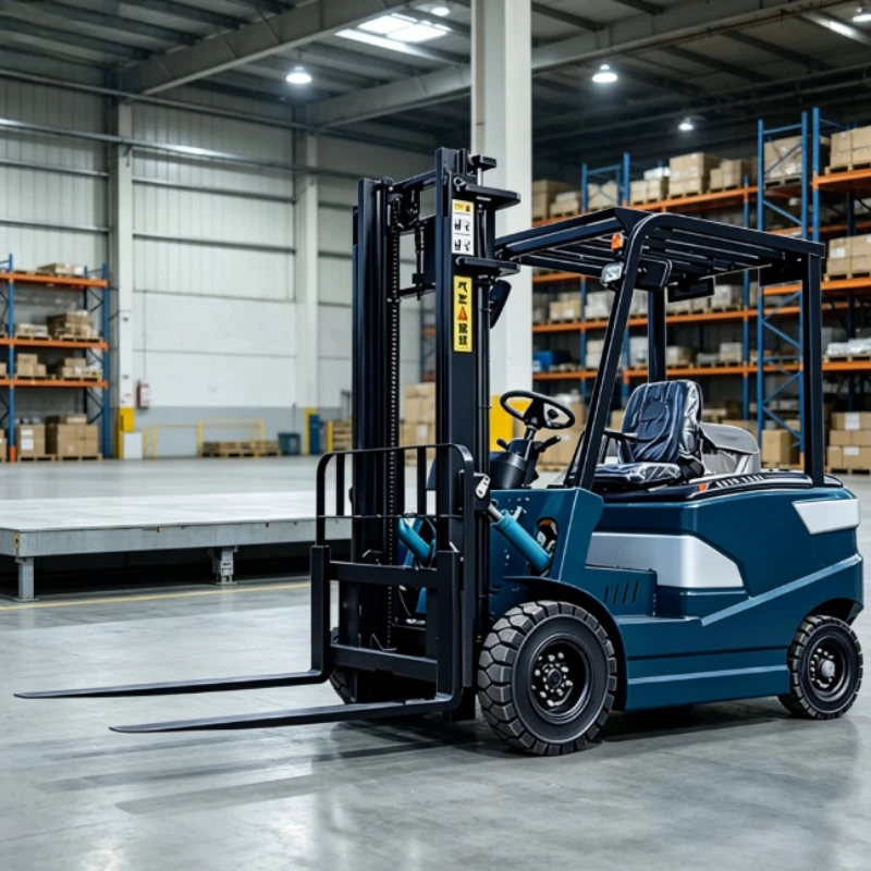Lithium Fast Quick Charging 1 Ton 4 Wheel Electric Forklift Efficient Fast Logistics Goods Handling Vehicle
