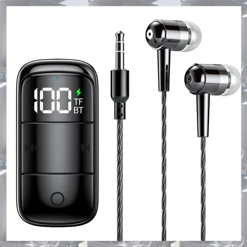 

Hot Selling-Bluetooth 5.3 Receiver Low Latency Gaming Headset ANC+ENC Noise Cancelling 3.5Mm AUX Wireless Audio Adapter With Mic