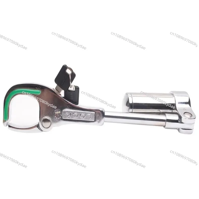 Heavy Duty Retractable Wheel Lock Universal Yellow Anti Theft Car Security Lock