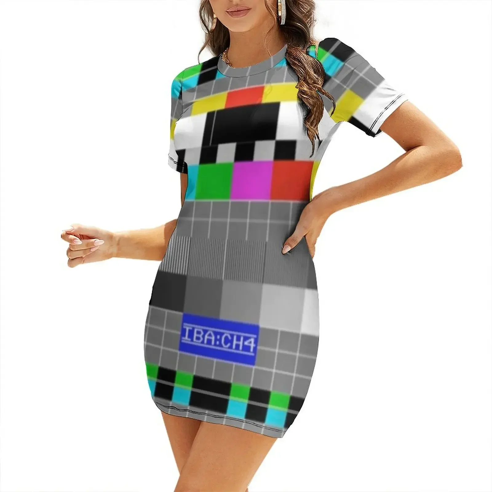 IBA Test Card Платье с коротким рукавом, сексуальное платье, платье для беременных женщин, женское вечернее платье