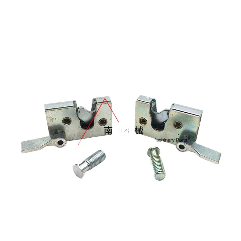 For Yuchaiyc85 135-8-6front Windshield Glass Lock Front Windscreen Lock Front Window Lock Frame Lock Excavator Parts