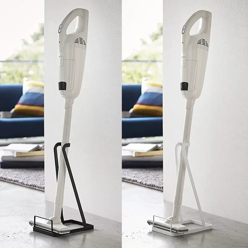 

Metal Vacuum Cleaner Bracket Holder Floor Stand Storage Vertical Dust Collector Storage Rack Mop Hanger Kitchen Home Use