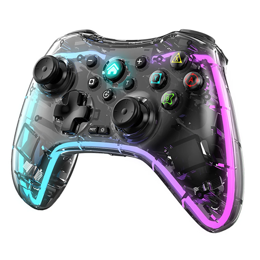 RGB Gamepad Sem Fio Para PS4 Controller Suporte Bluetooth Play Station 4 Joystick Console Controle PS4 PS3 para PC Computer