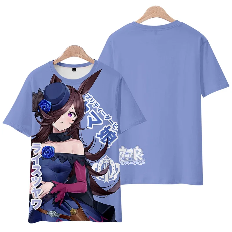 anime Uma Musume Pretty Derby 3D print t shirt women men summer fashion o-neck short sleeve funny tshirt Tokai Teio Graphic tees