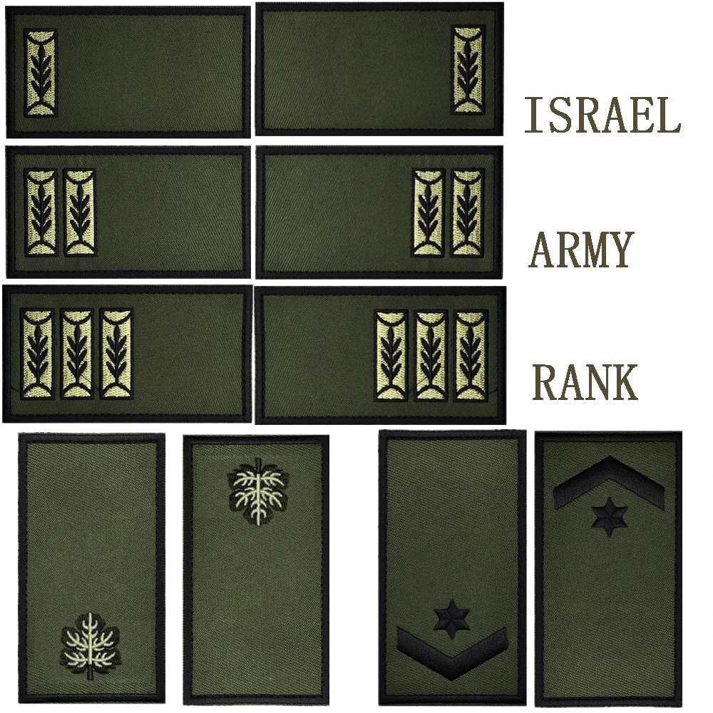 Embroidery Reflective Safeguard Israel Boutique Tactical Patch Outdoor Badge Armband Logo Badge Clothing Sticker