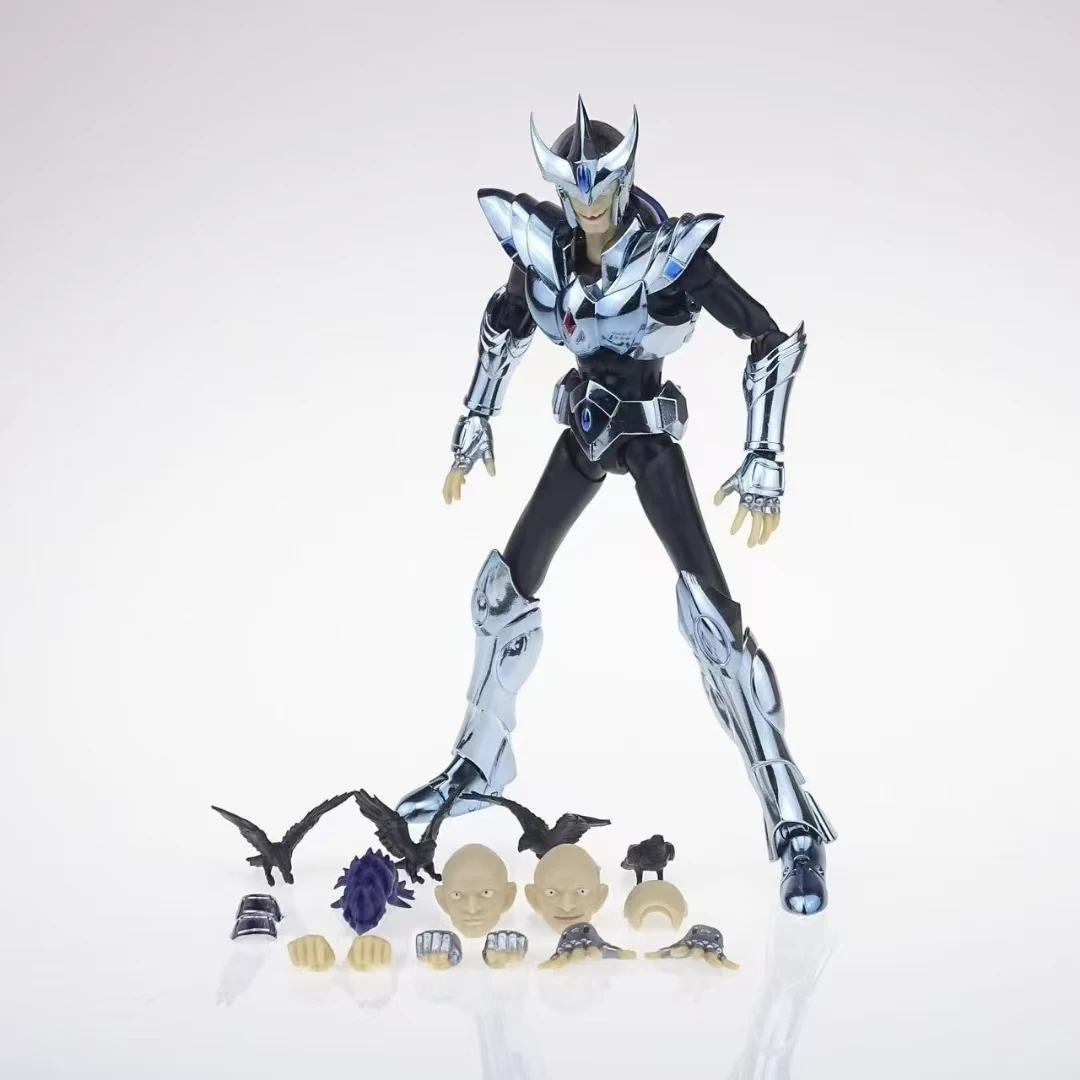 In Stock CS Model Saint Seiya Myth Cloth EX Crow Jamian Silver Knights of The Zodiac Anime Action Toy Collection Gift