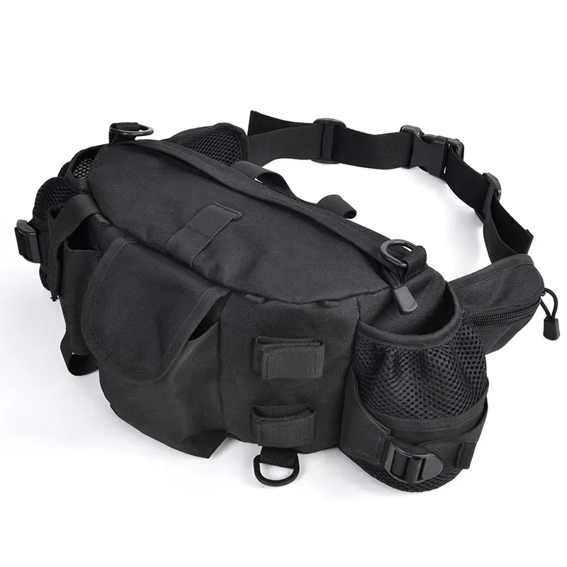 Outdoor Tactical Waist Bag Multifunctional Travel Equipment Men Women Mountaineering Sports Travel Cycling Waterproof Backpack