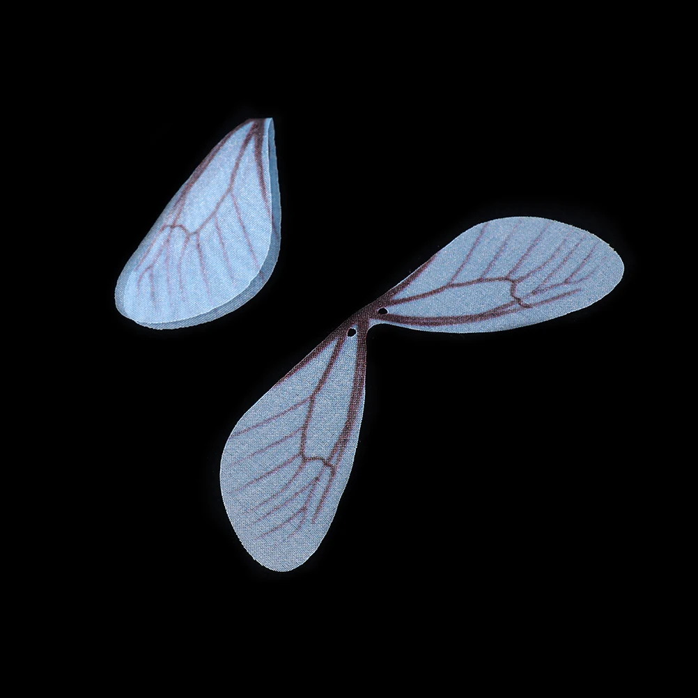 

50 Pcs Dragonfly Craft Wings Crafts Charms Fabric Dragonflies Wall Art Decoration