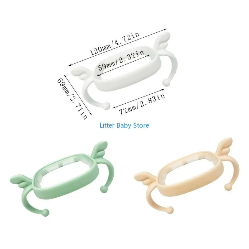 อุปกรณ์เสริมขวดนม N80C ใช้งานง่ายโดย Baby ด้ามจับกระชับพอดีสำหรับ Hegen