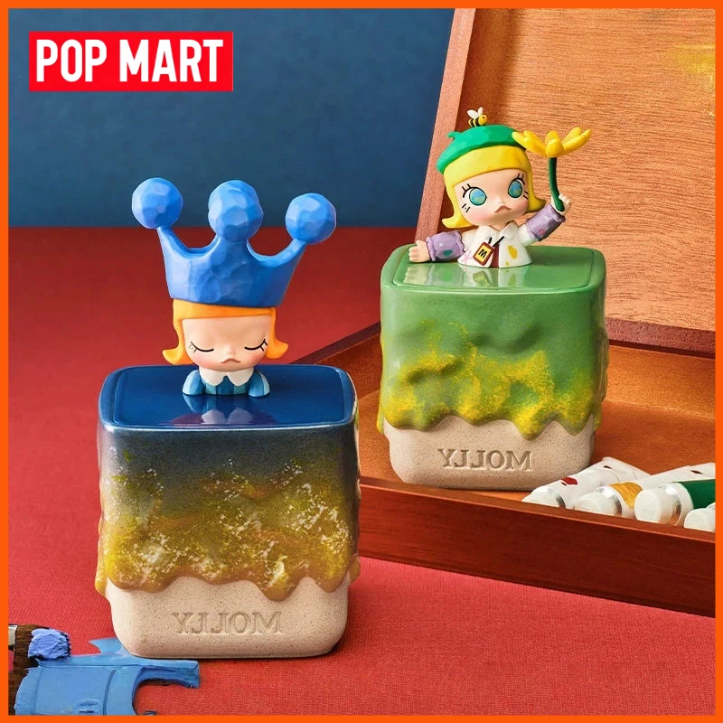 

POP MART Molly Scented Candle Scenery Along The Way 20th Anniversary Series Blind Box Trendy Periphery Mystery Box Gift