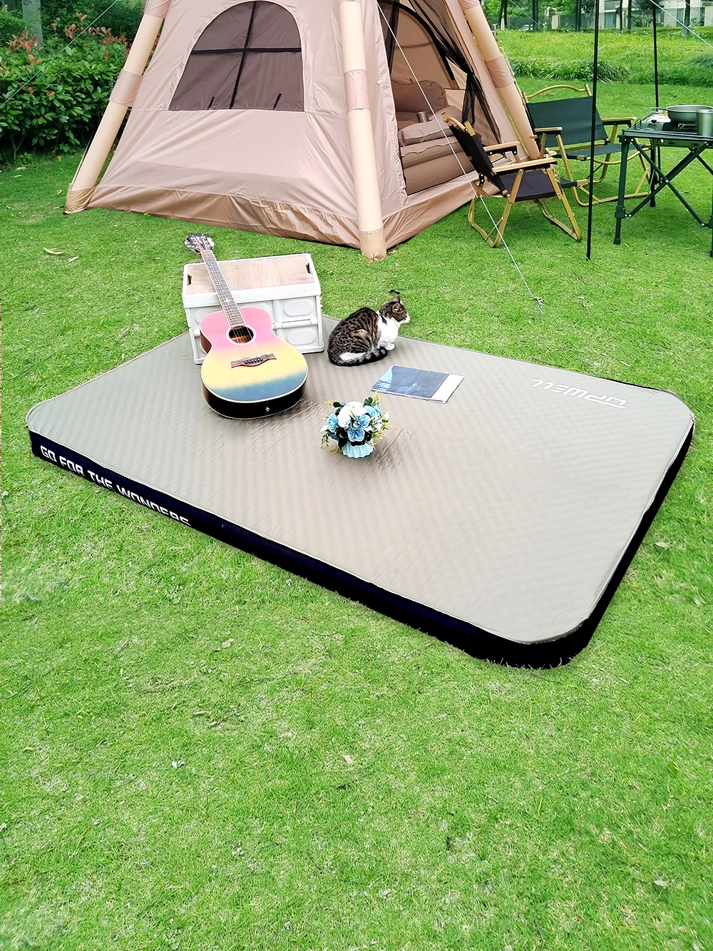 로하스캠핑 자충식 캠핑 매트리스 10cm 컴팩트 접이식 - Outdoor Camping Rug 리뷰 및 가격