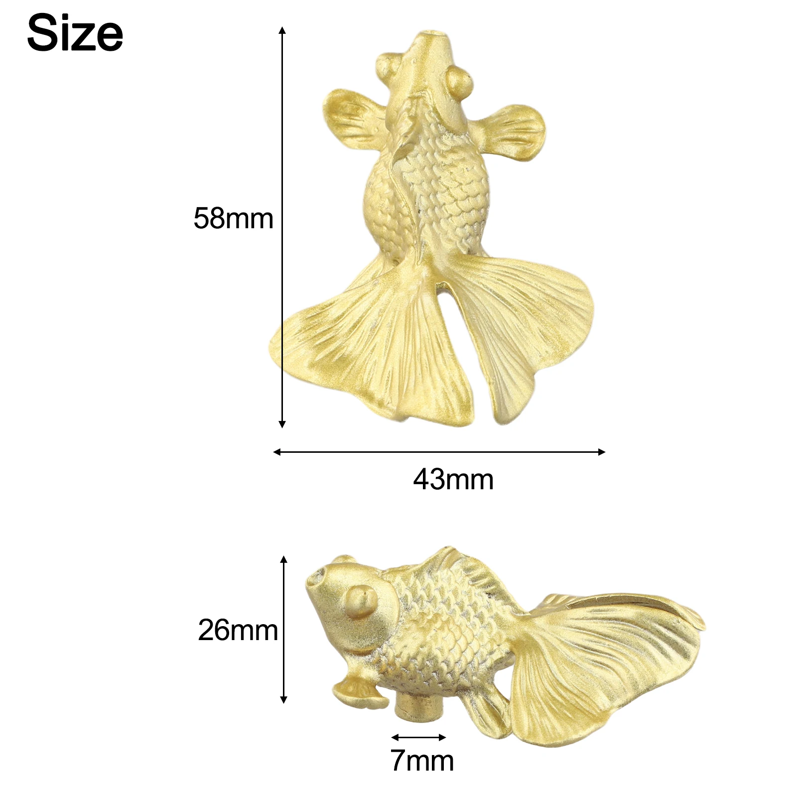 

Furniture Hardware Parts Drawer Knobs Cabinet Handle Gold Household Rust Prevention Solid Brass Cabinet Drawer