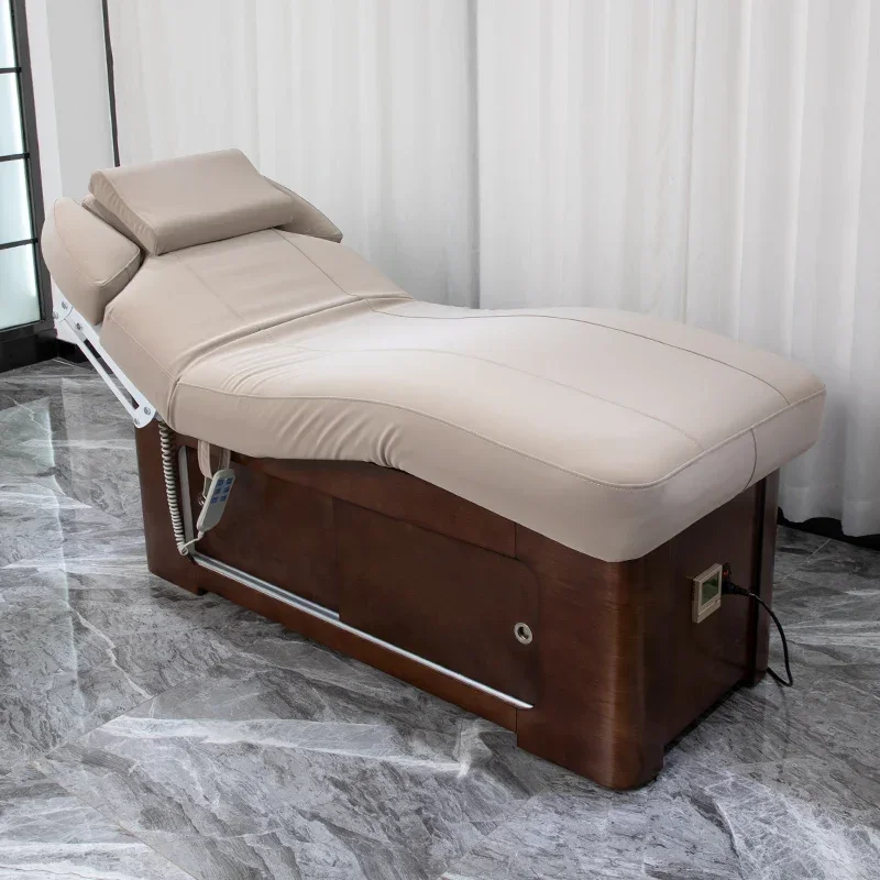 LaTeX Electric Beauty Bed Lifting Multifunctional Heating Constant Temperature Physiotherapy Spa Massage Couch