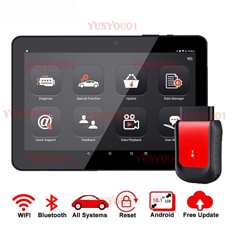 X6 OBDII Full System Diagnostic Tool EPB DPF SAS ABS Reset, Oil Maintenance To Zero