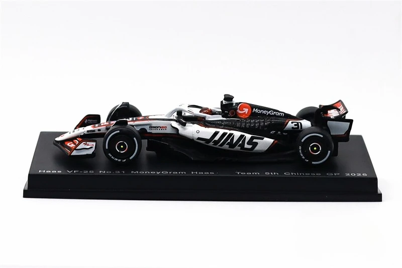 Spark 1:64 HAAS VF-25 NO.31/Deloitte TOM'S No.37/K2 R&D No.65/VANTAGE AMR NO.30/Vangtage AMR NO.007 Die-Cast Car Models Gifts