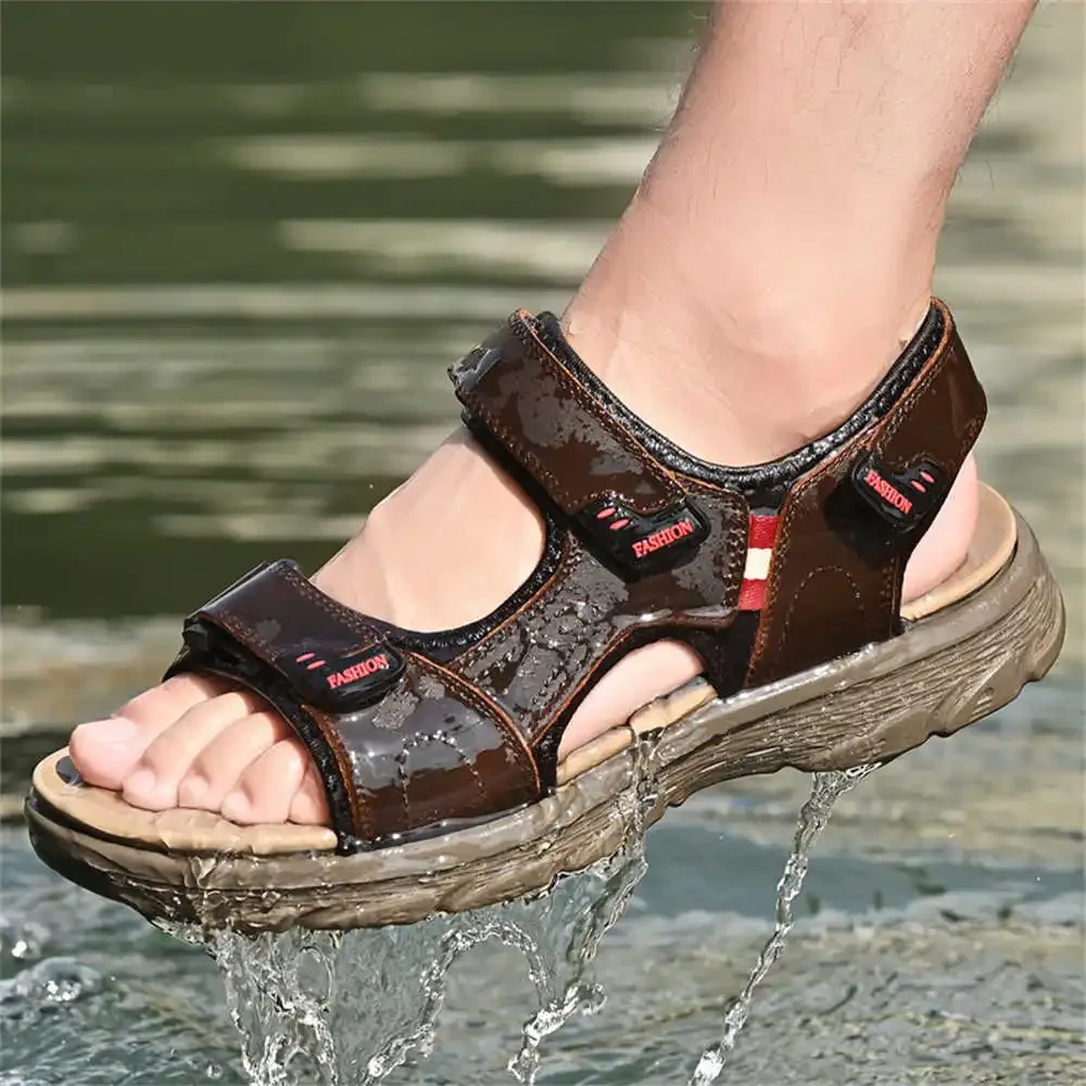 

44-45 43-44 House Man Sandal Men's Retro Sneakers Shoes Wholesale Slippers Sports Resort Upper Holiday Global Brands Luxury